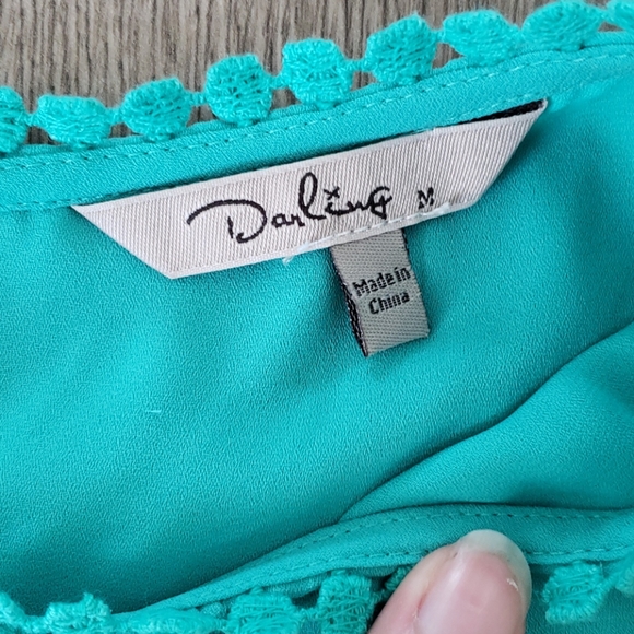 Darling blouse with lace detail - Picture 3 of 4